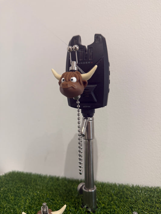 Custom Highland Cow Carp Stainless Steel Carp Fishing Bobbins