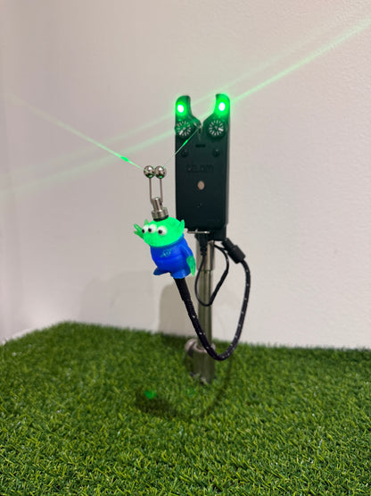LED Powered Flashing Alien Carp Fishing Bobbins
