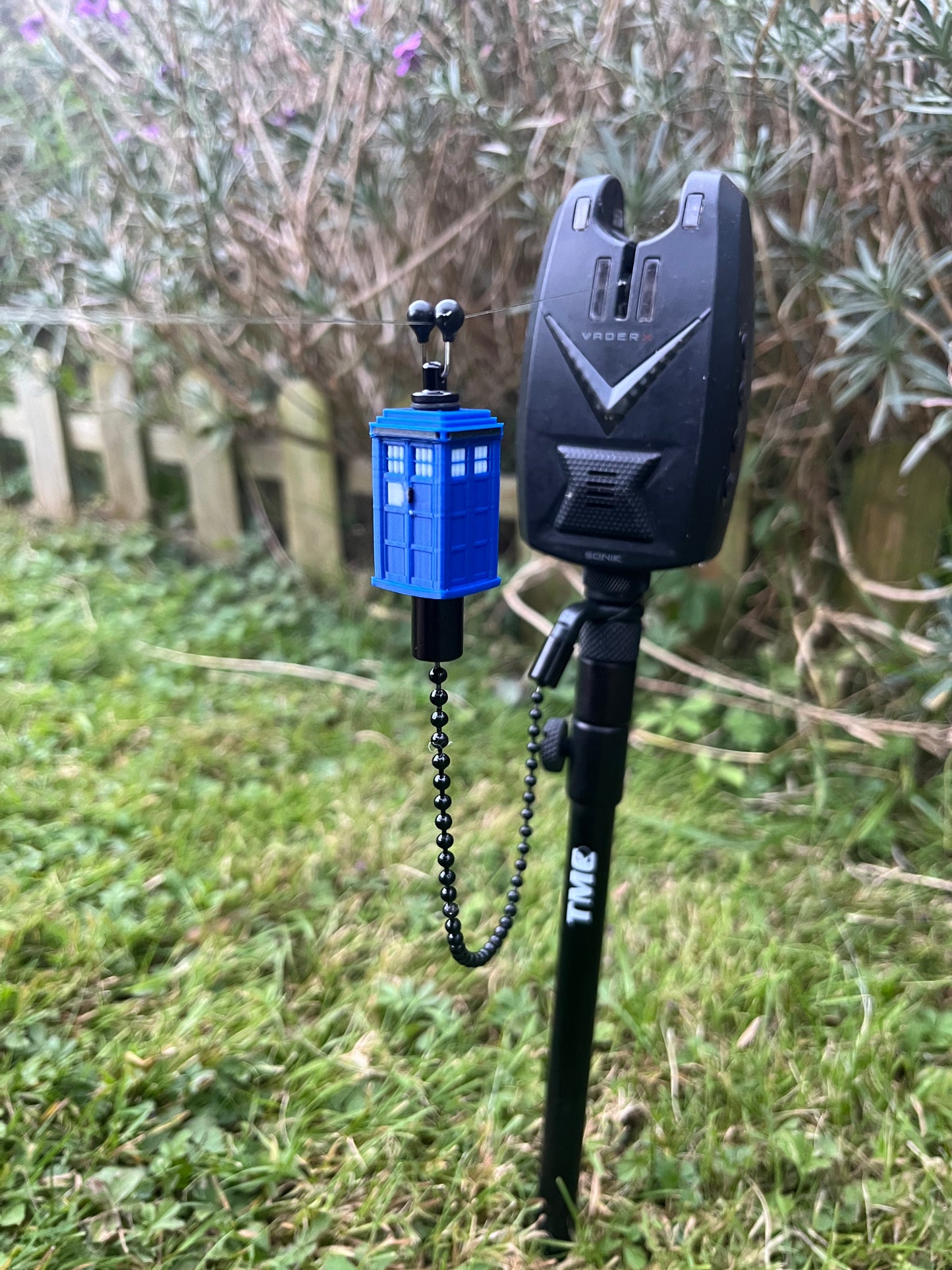 Custom Tardis Carp Fishing Bobbins Metal Clips Bite Indicators