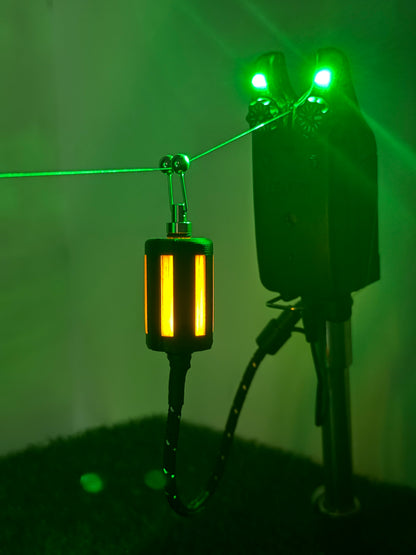 Amber Lanternz LED Powered Custom Carp Fishing Bobbins