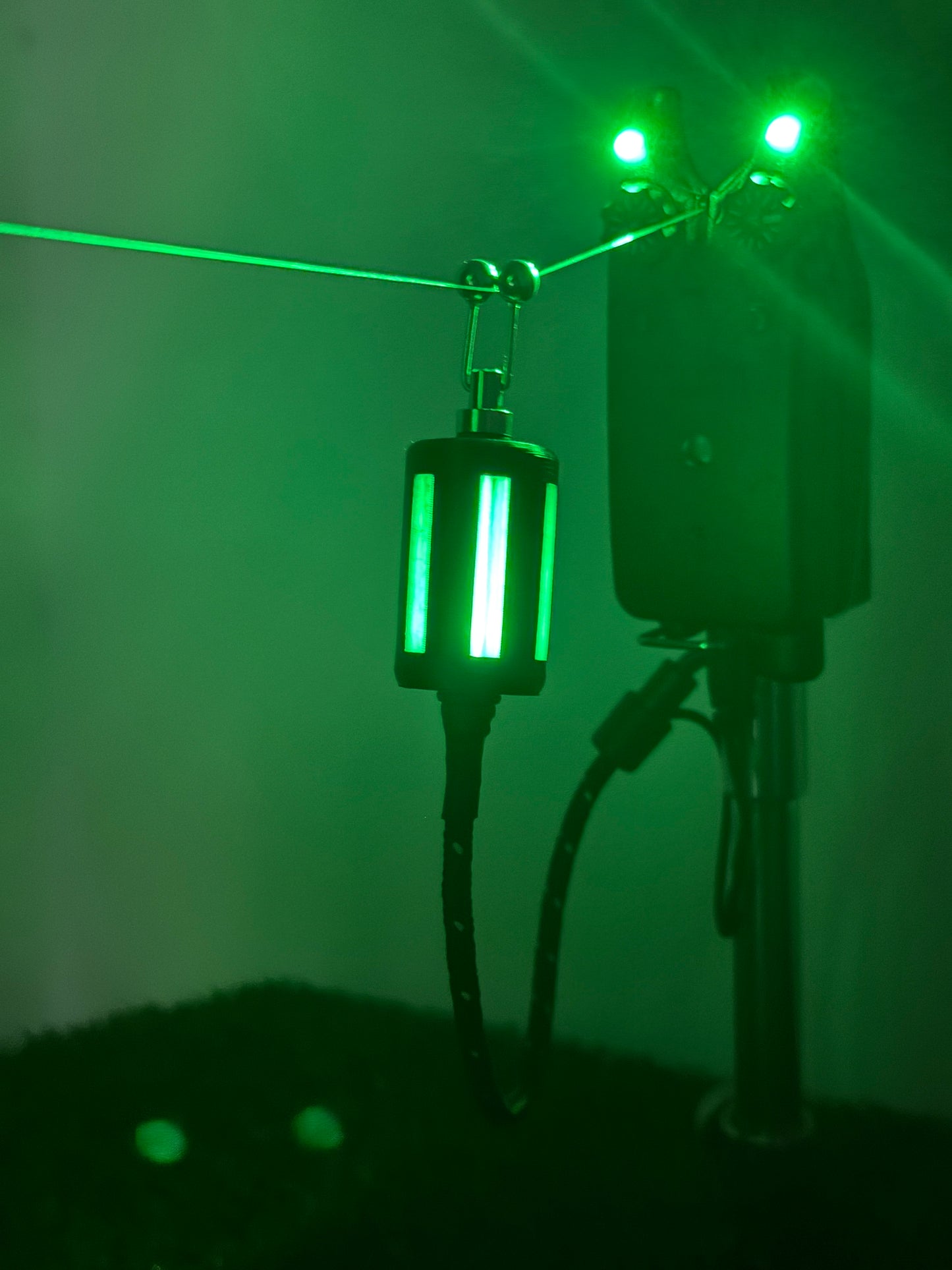 Green Lanternz LED Powered Custom Carp Fishing Bobbins