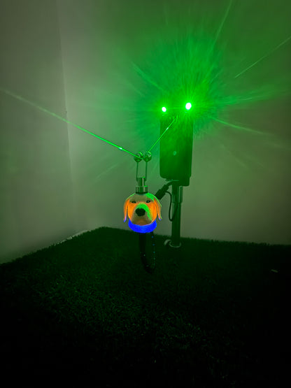 LED Powered Blonde Labrador Custom Carp Fishing Bobbins