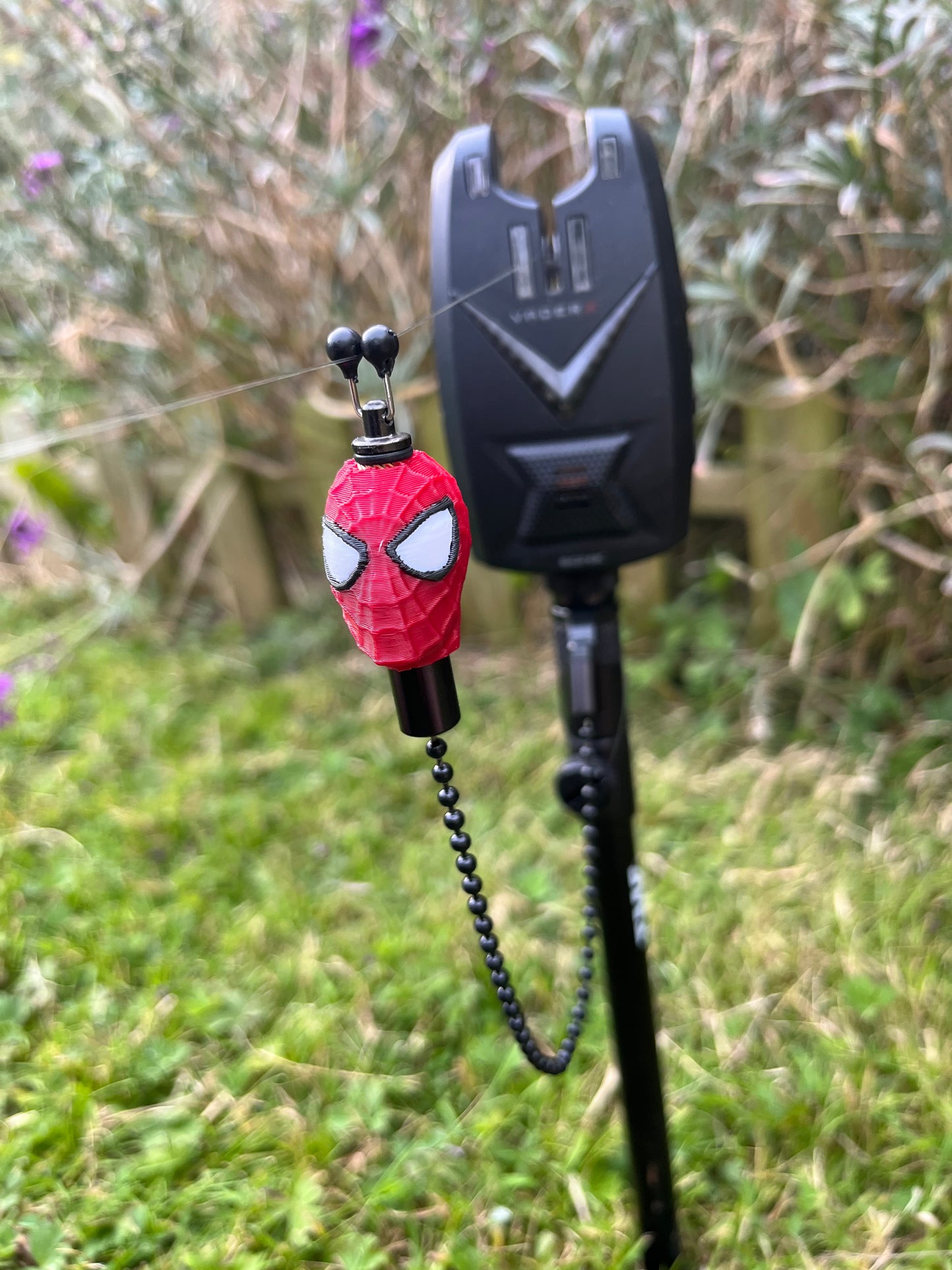 Custom Spiderman Carp Fishing Bobbins Metal Clips Bite Indicators