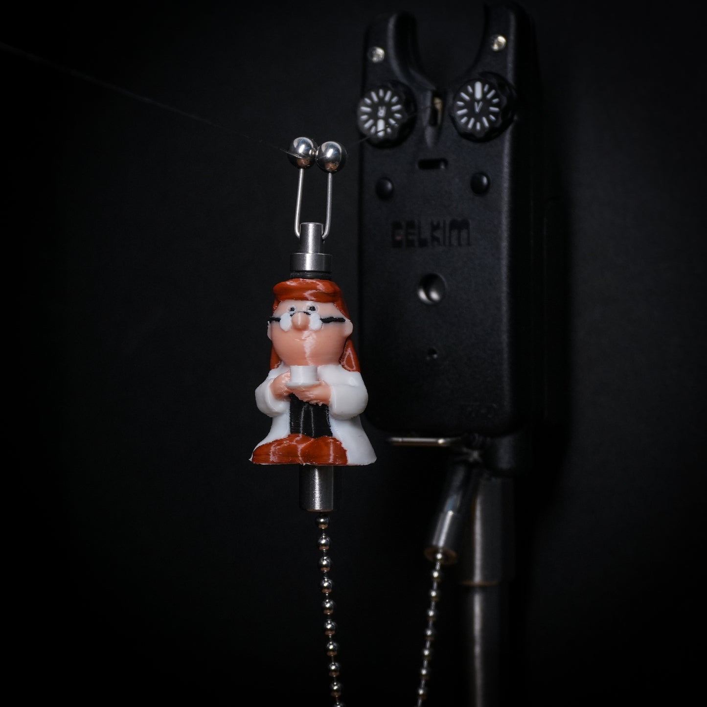 Custom Gaffer Carp Fishing Bobbins Stainless Steel Bite Indicators