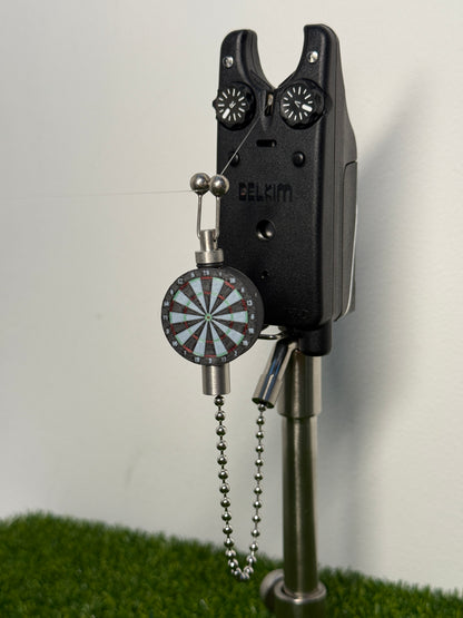 Custom Dart Board Carp Fishing Bobbins Metal Clips Bite Indicators