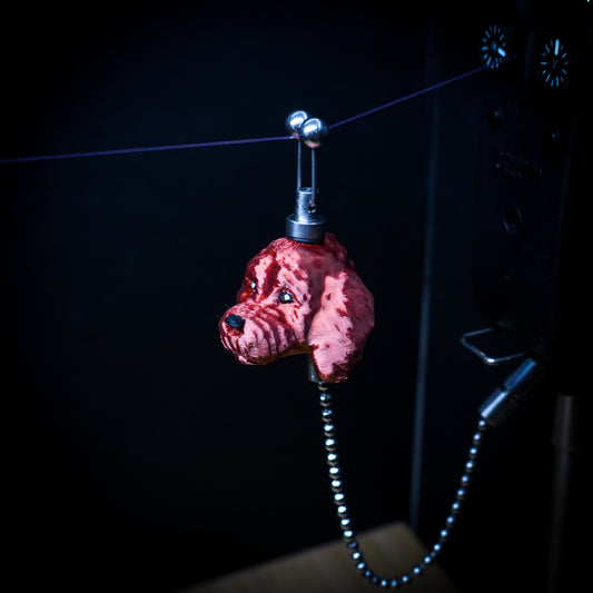 Custom Labradoodle Red/Copper Carp Fishing Bobbin