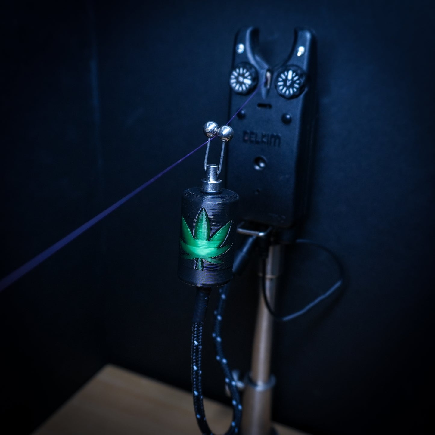 LED Powered 420 leaf Custom Carp Fishing Bobbin