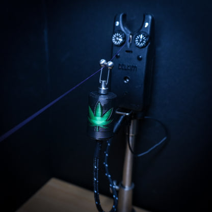 LED Powered 420 leaf Custom Carp Fishing Bobbin