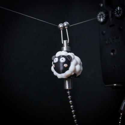 Custom Sheep Carp Fishing Bobbins Metal Clips Bite Indicators