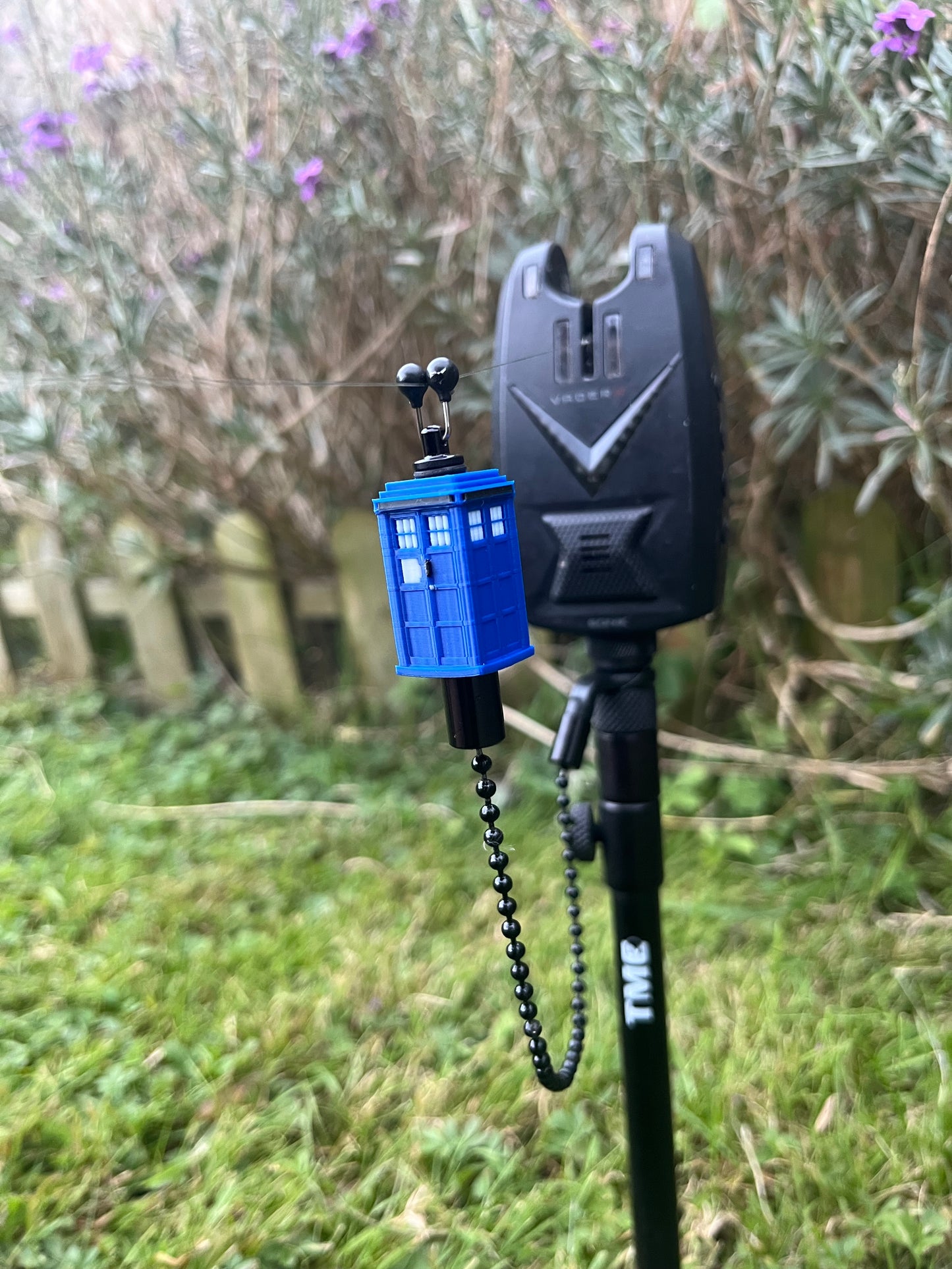 Custom Tardis Carp Fishing Bobbins Metal Clips Bite Indicators