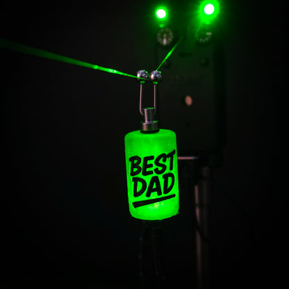 LED Powered Best Dad Custom Carp Fishing Bobbins