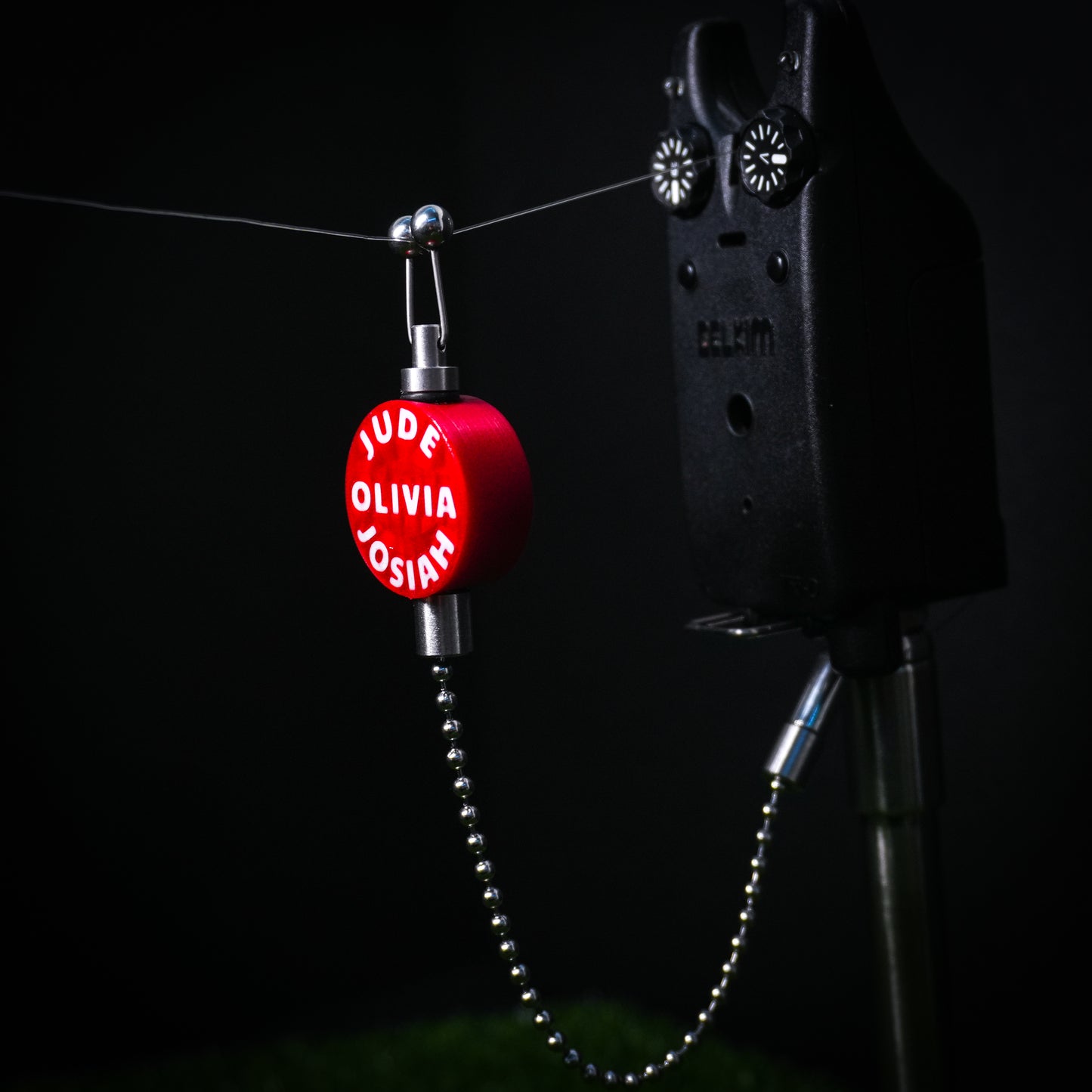 Custom Logo Carp Fishing Bobbins Metal Clips Bite Indicators