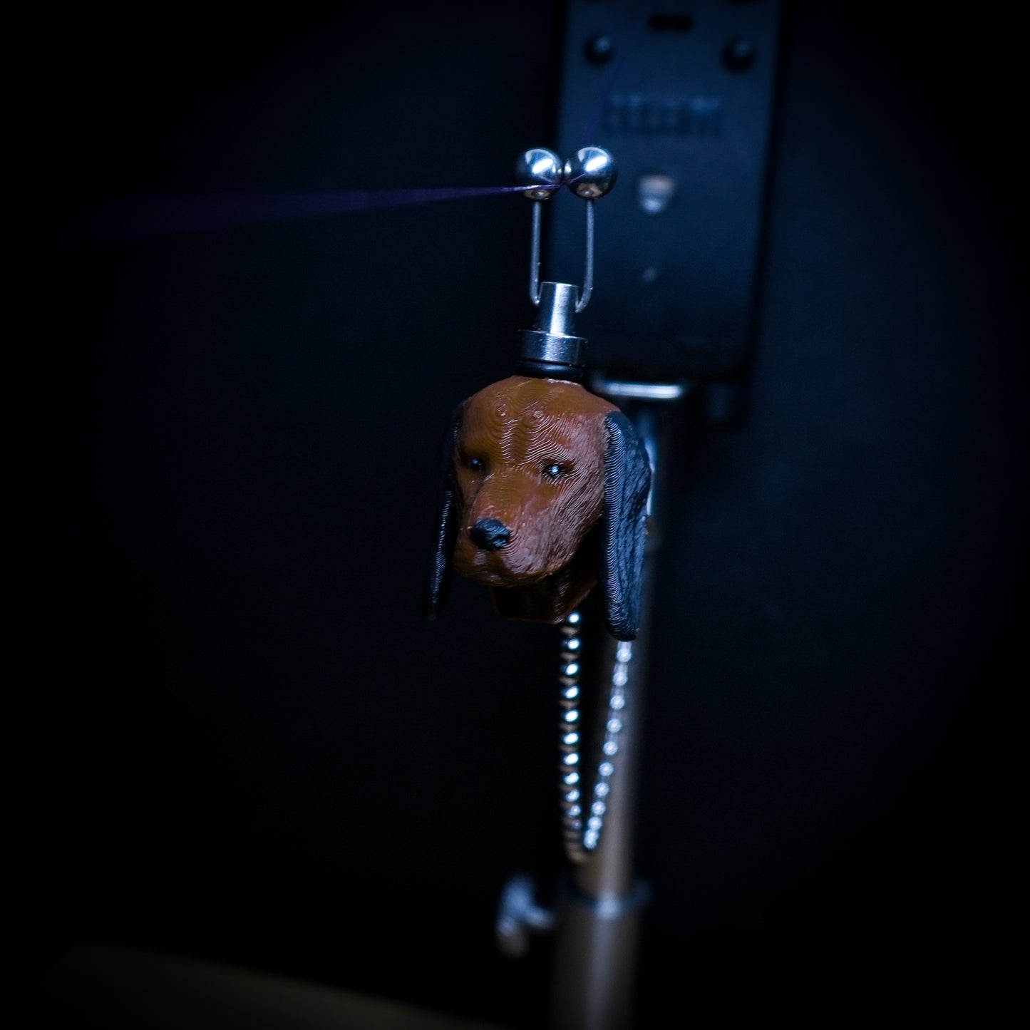 Custom Bavarian Mountain Hound Carp Fishing Bobbin