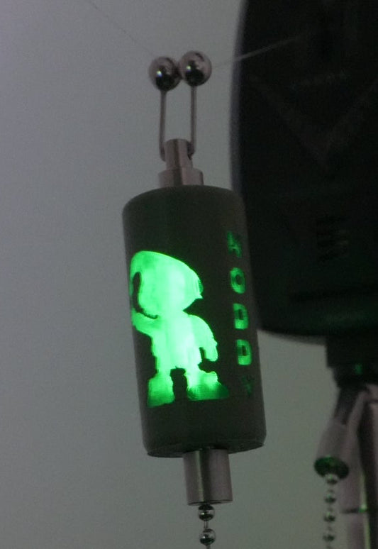 Glow In The Dark Custom Carpy Green Noddy Carp Fishing Bobbin