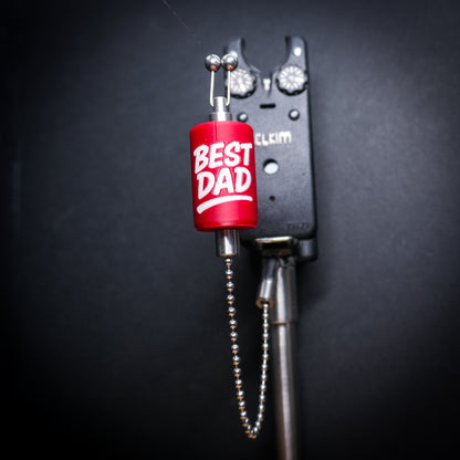Custom Best Dad Red Carp Stainless Steel Carp Fishing Bobbins
