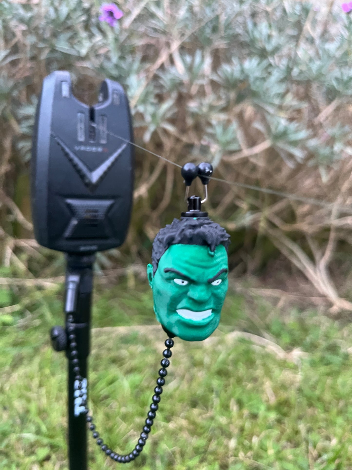 Custom Hulk Carp Fishing Bobbins Metal Clips Bite Indicators