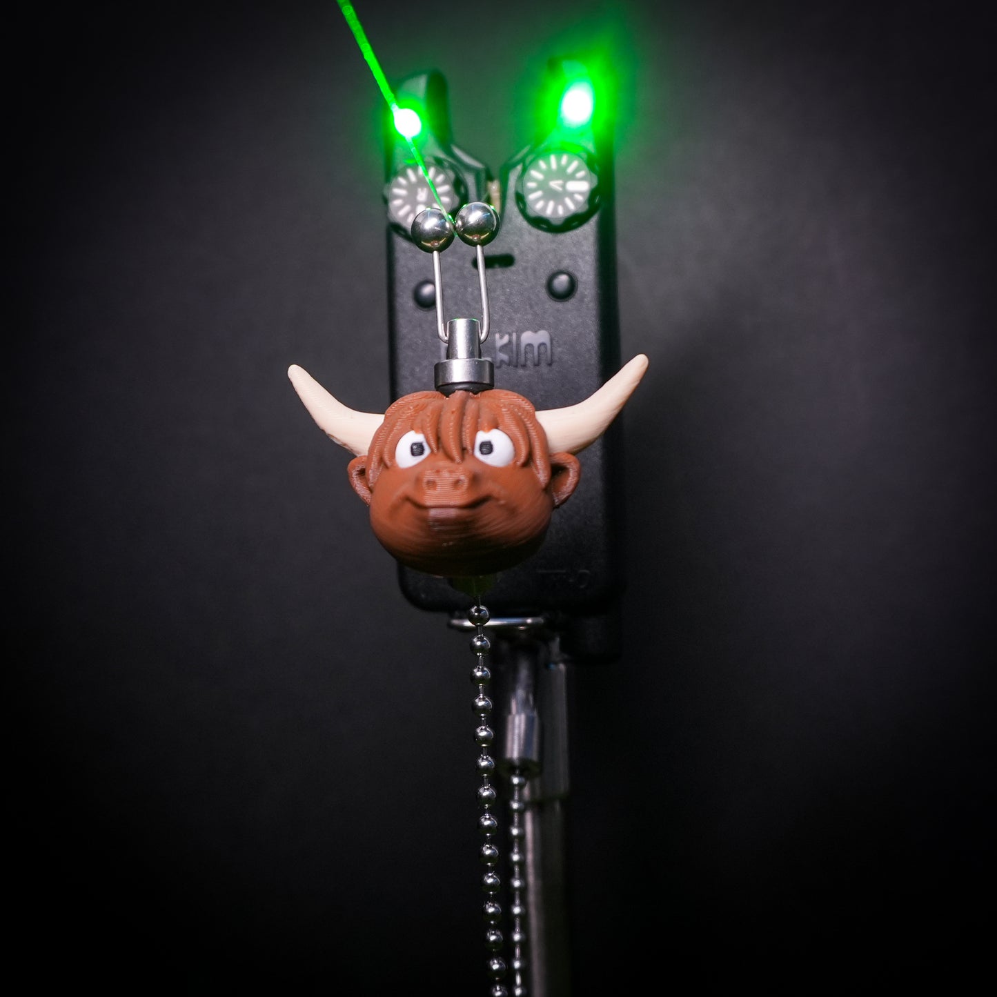 Custom Highland Cow Carp Stainless Steel Carp Fishing Bobbins