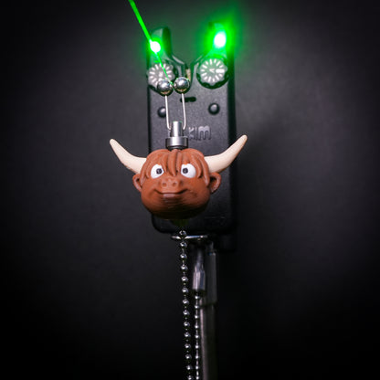 Custom Highland Cow Carp Stainless Steel Carp Fishing Bobbins