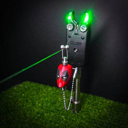 Custom Deadpool Carp Fishing Bobbins Stainless Steel Bite Indicators