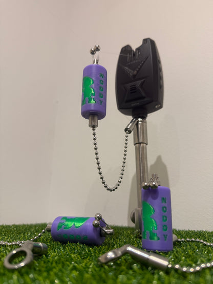 Glow In The Dark Custom Purple Noddy Carp Stainless Steel Carp Fishing Bobbins