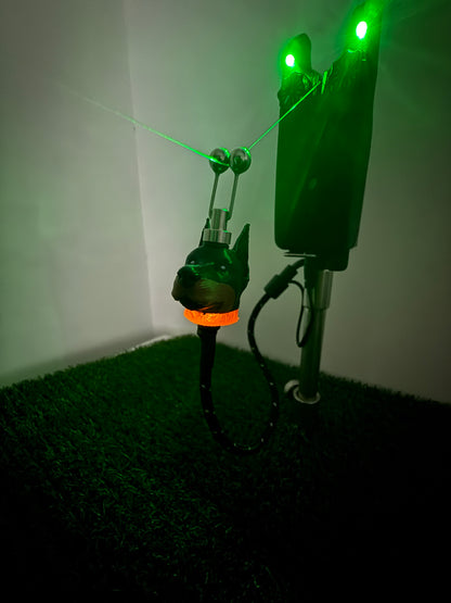 LED Powered Doberman Custom Carp Fishing Bobbins