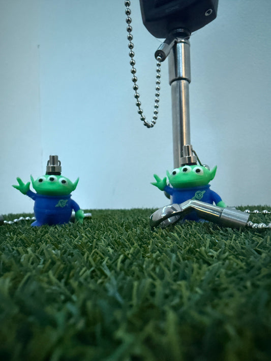 Custom Toy Story Alien Carp Stainless Steel Carp Fishing Bobbins