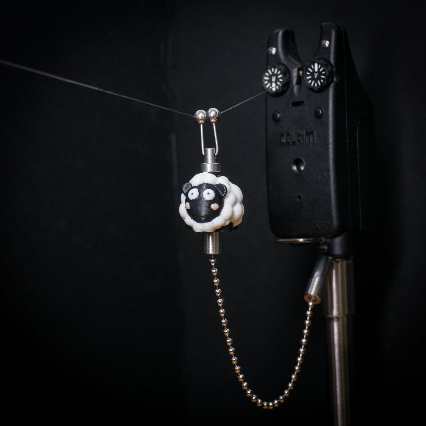 Custom Sheep Carp Fishing Bobbins Metal Clips Bite Indicators