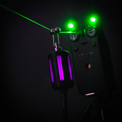Purple Lanternz LED Powered Custom Carp Fishing Bobbins