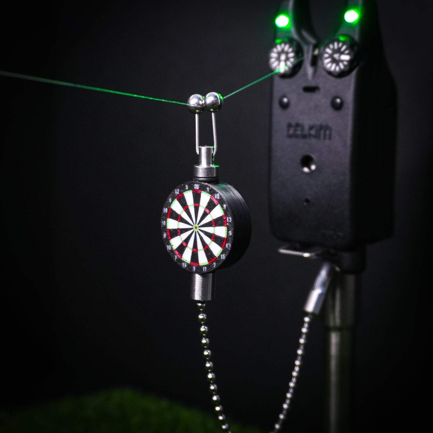 Custom Dart Board Carp Fishing Bobbins Metal Clips Bite Indicators