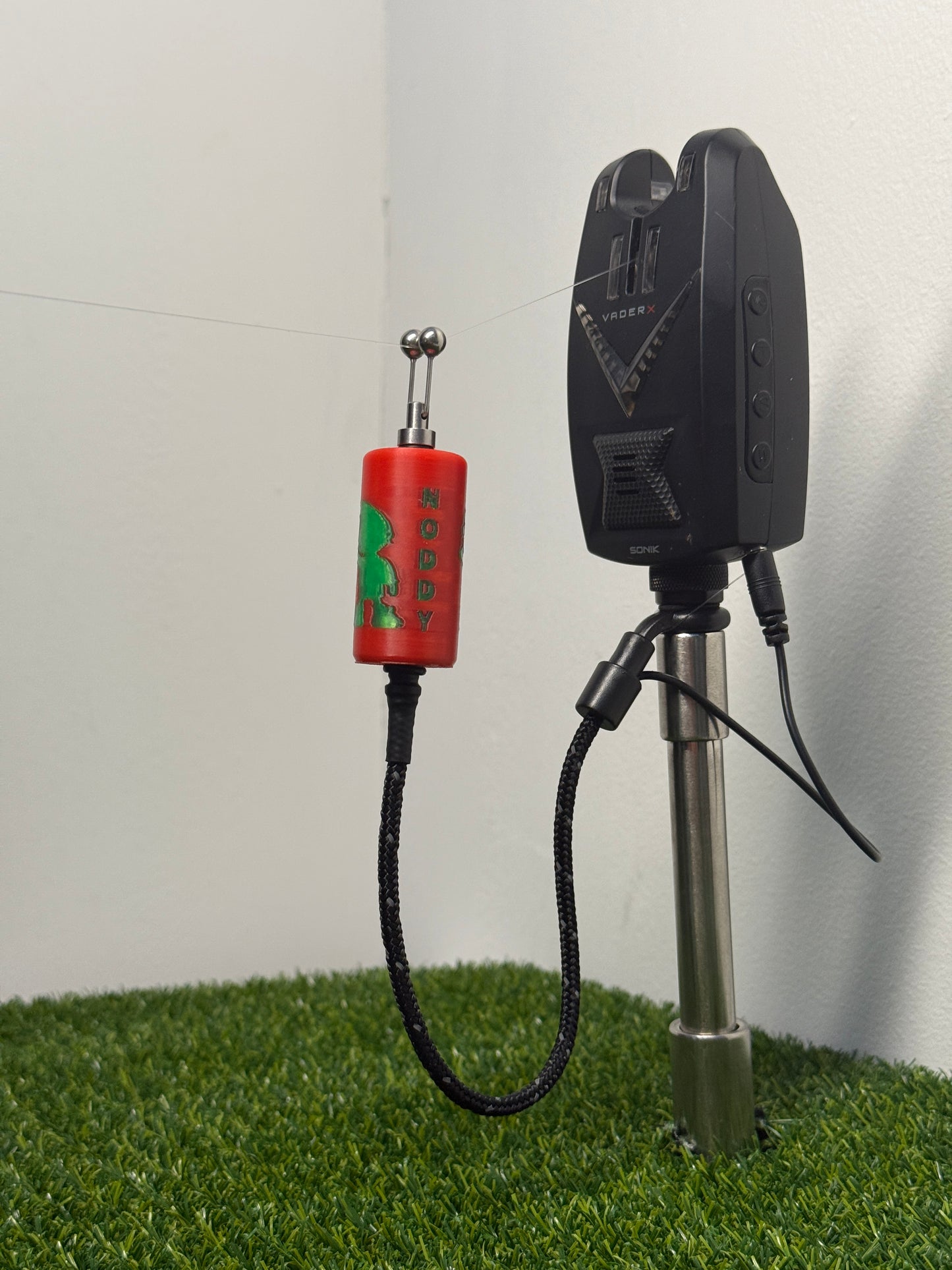 LED Powered Flashing Red Noddy Carp Fishing Bobbins