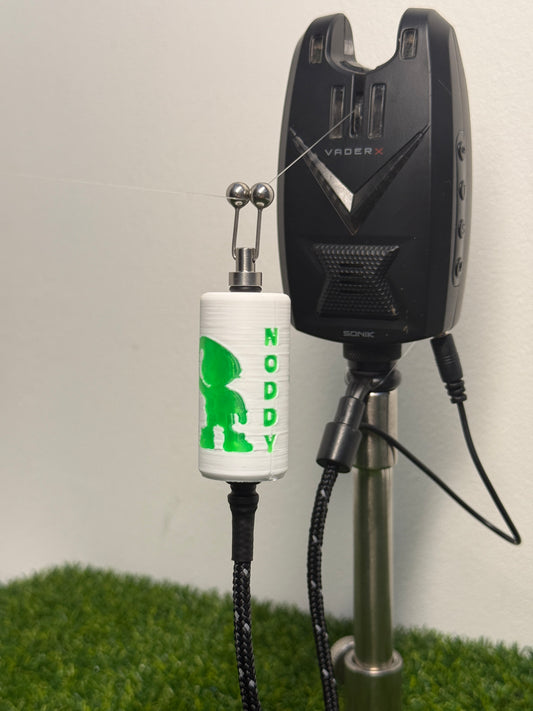 LED Powered Flashing White Noddy Carp Fishing Bobbin