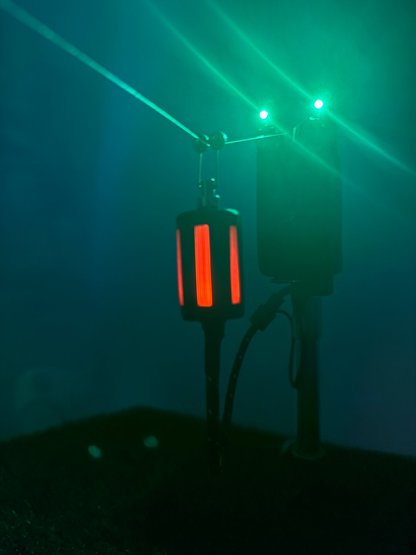 Red Lanternz LED Powered Custom Carp Fishing Bobbins