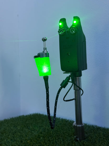 LED Powered Flashing Lighter Carp Fishing Bobbins