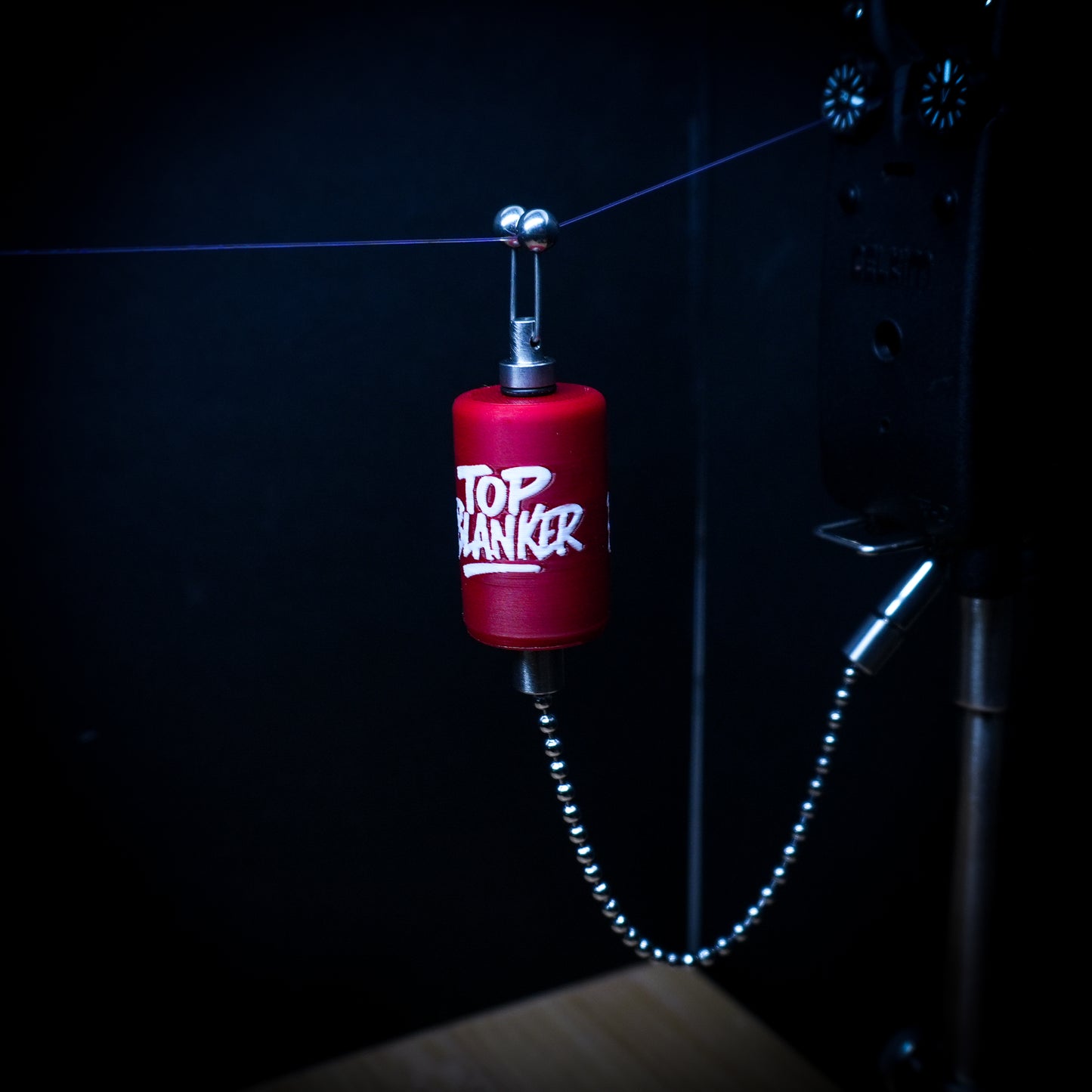 Custom Red Top Blanker Carp Fishing Bobbin