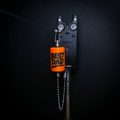 Custom Best Dad Orange Carp Stainless Steel Carp Fishing Bobbins