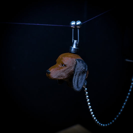 Custom Bavarian Mountain Hound Carp Fishing Bobbin