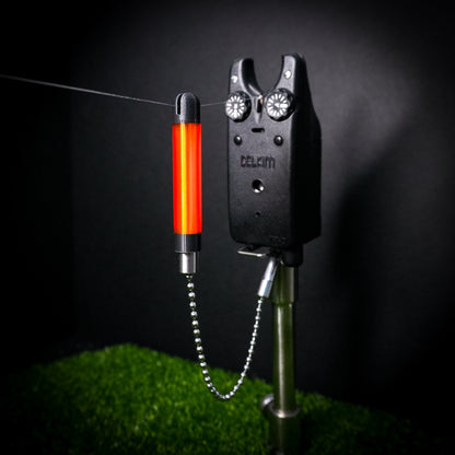 Tackletek Red Stickz Carp Fishing Bobbins Metal Clips Bite Indicators