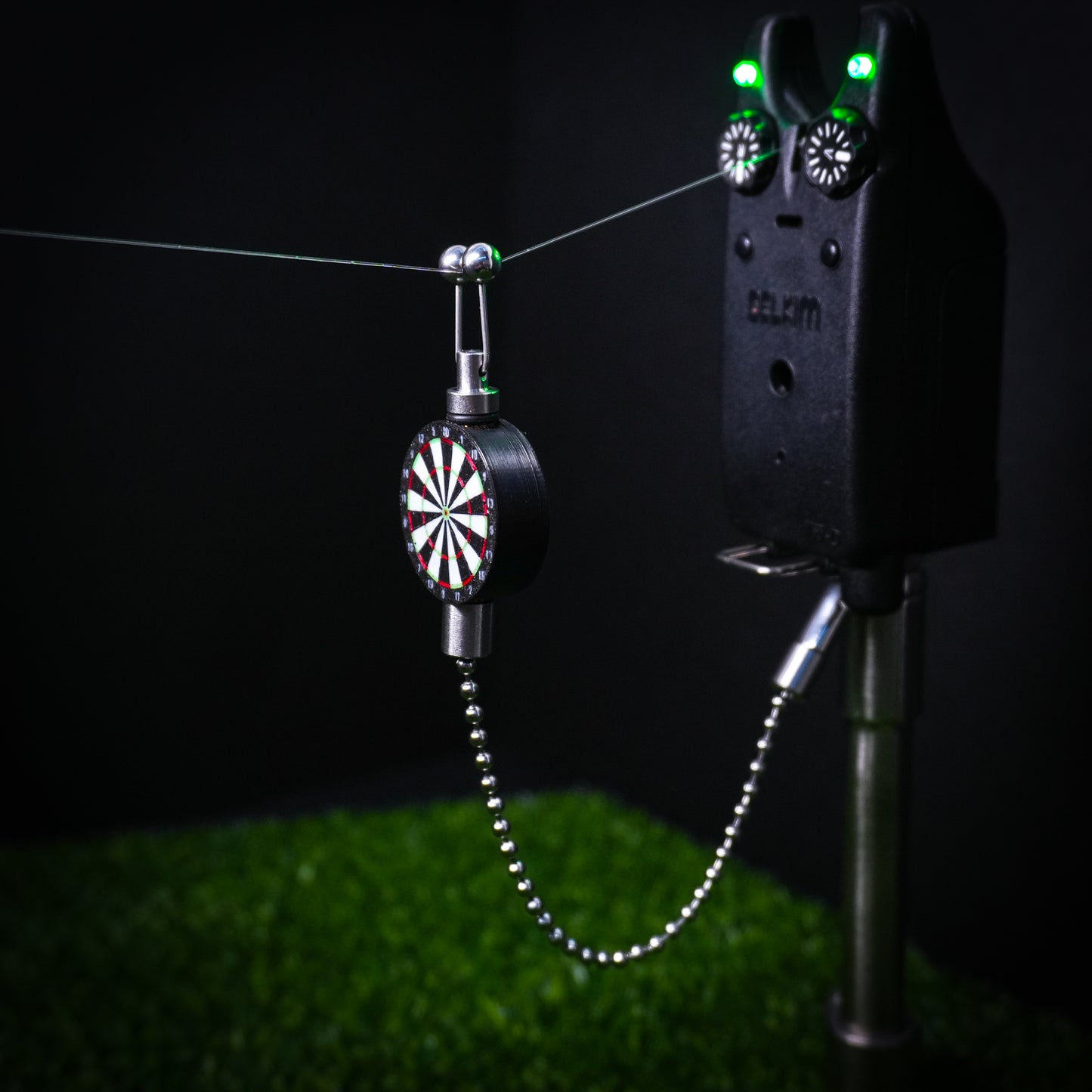 Custom Dart Board Carp Fishing Bobbins Metal Clips Bite Indicators