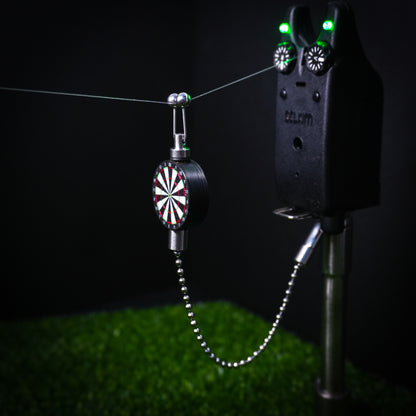 Custom Dart Board Carp Fishing Bobbins Metal Clips Bite Indicators