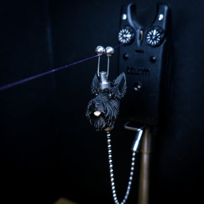 Custom Black Scottie Carp Fishing Bobbin