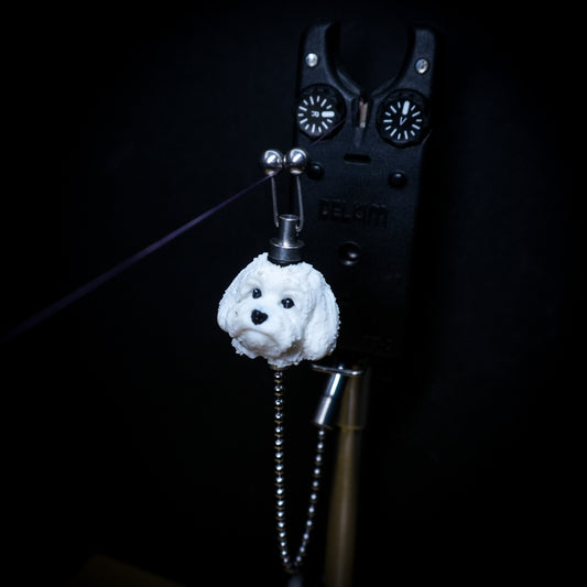Custom White Cuban Havanese Carp Fishing Bobbin