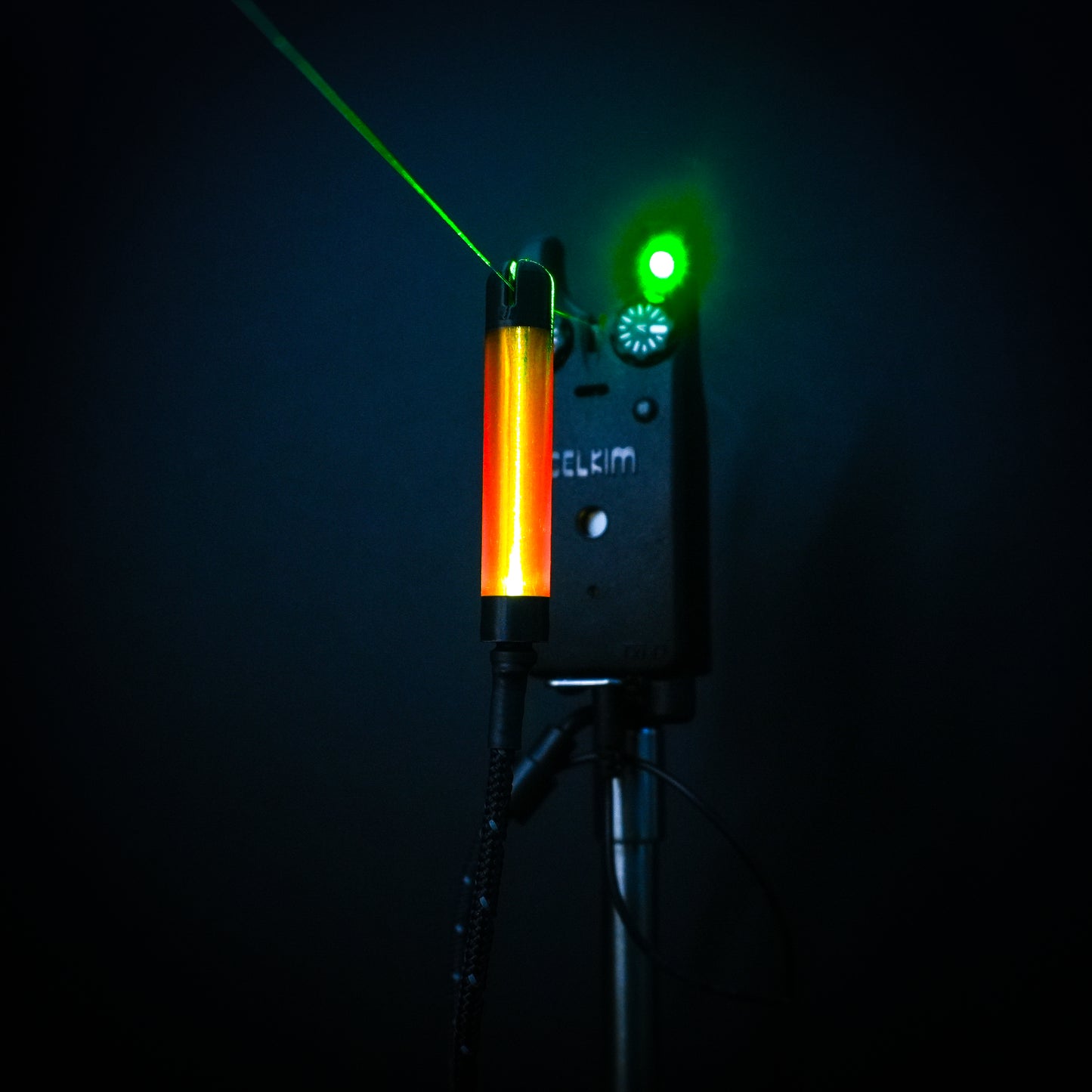 Amber GlowStickz LED Powered Custom Carp Fishing Bobbins