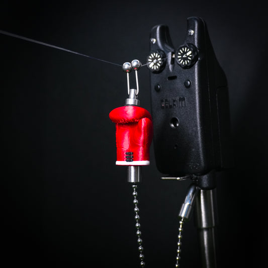 Custom Boxing Glove Carp Fishing Bobbins Metal Clips Bite Indicators