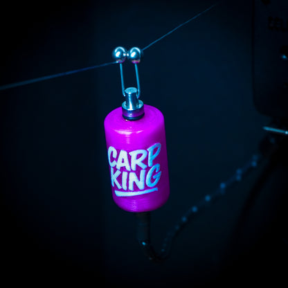 LED Powered Purple Carp King Custom Carp Fishing Bobbins