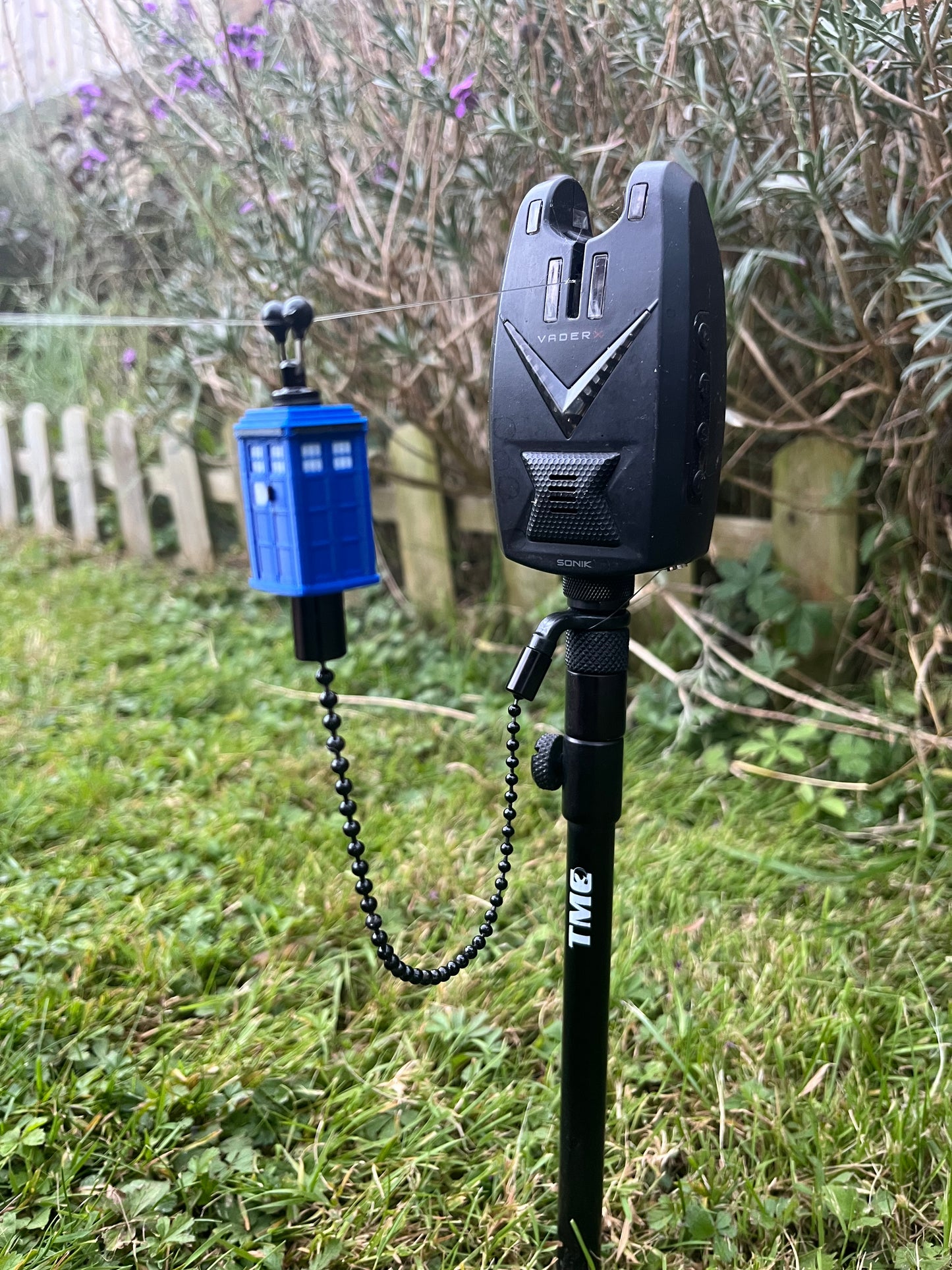 Custom Tardis Carp Fishing Bobbins Metal Clips Bite Indicators