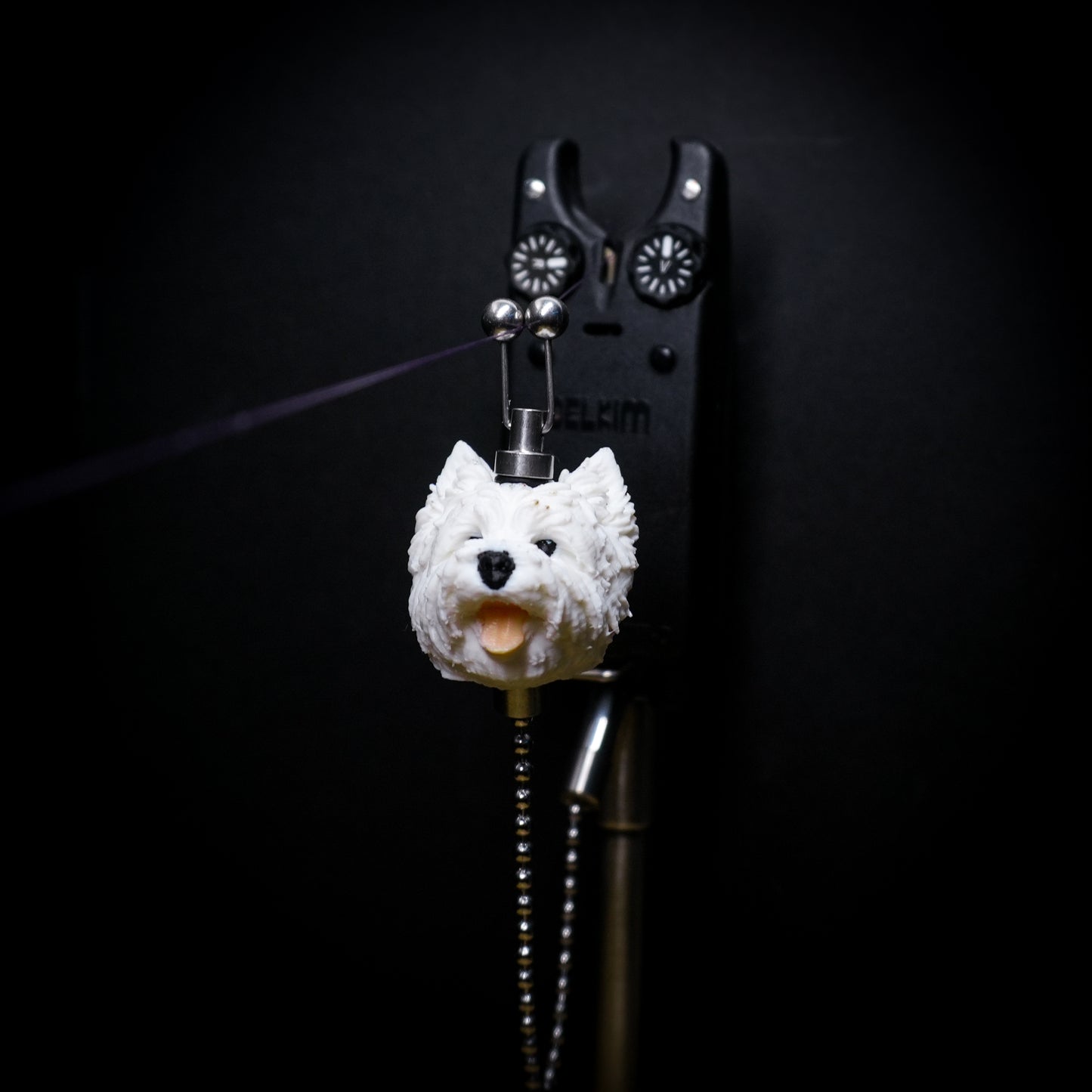 Custom Westie Carp Fishing Bobbin