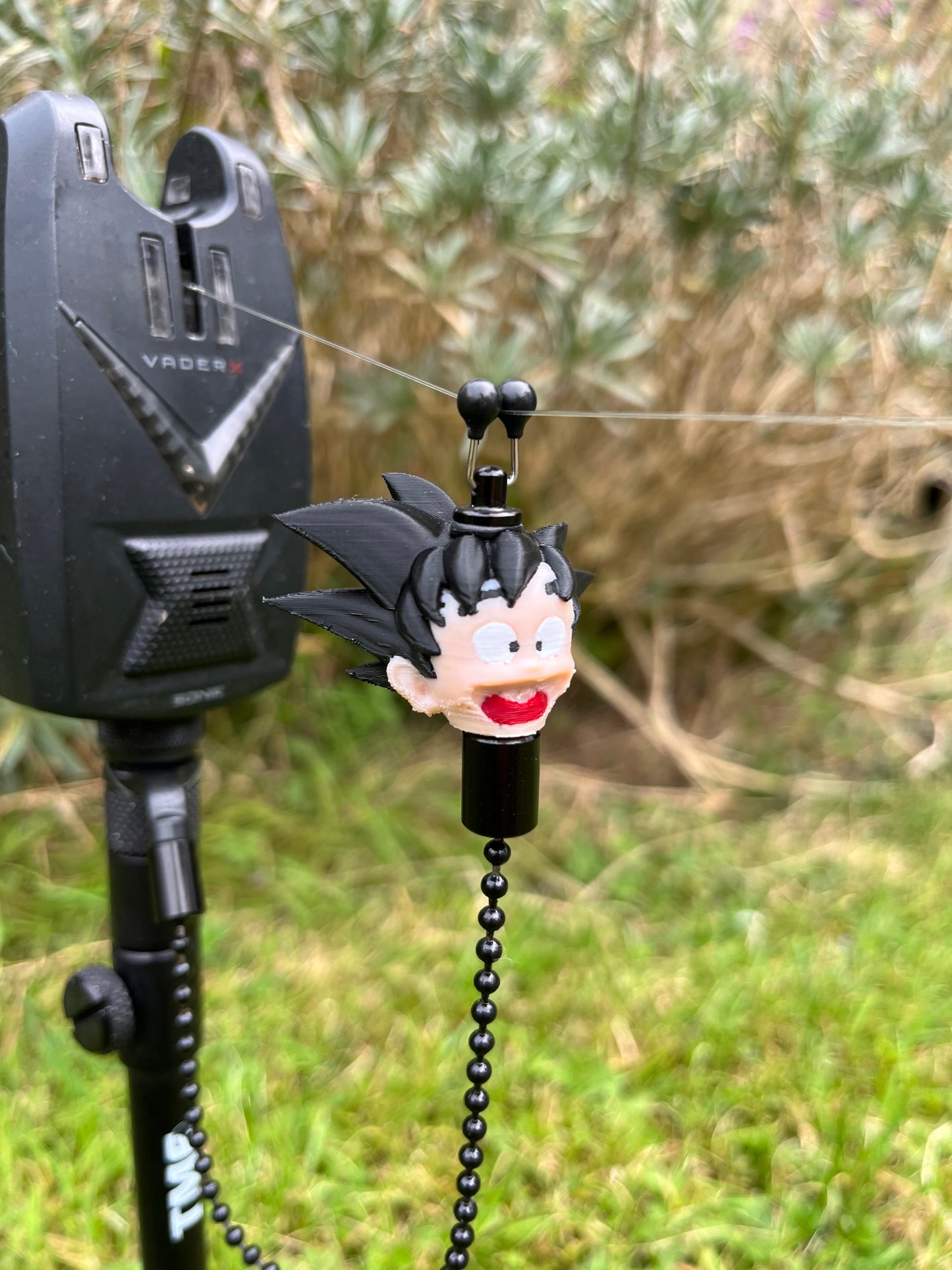 Custom Goku Carp Fishing Bobbins Metal Clips Bite Indicators