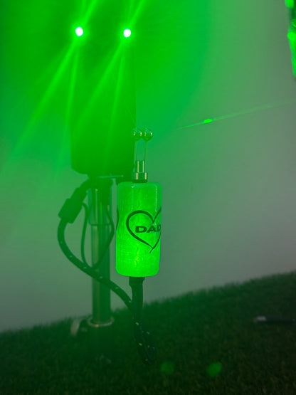 LED Powered Dad Custom Carp Fishing Bobbins
