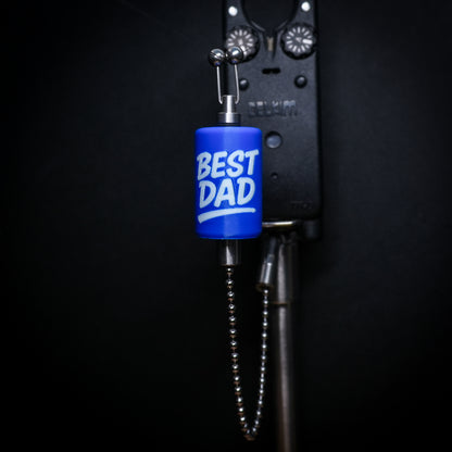 Custom Best Dad Blue Carp Stainless Steel Carp Fishing Bobbins