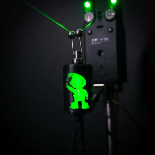 LED Powered Flashing Black Noddy Carp Fishing Bobbins